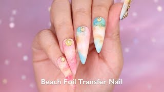 Daily Charme Dreamy Beach Nails (Ft. NEW Jewelry Tube Gel)