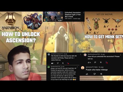How To Unlock ASCENSION? | How To Get MONK SET? In SHADOW FIGHT 2 | Shadow Fight 2 Ascension.