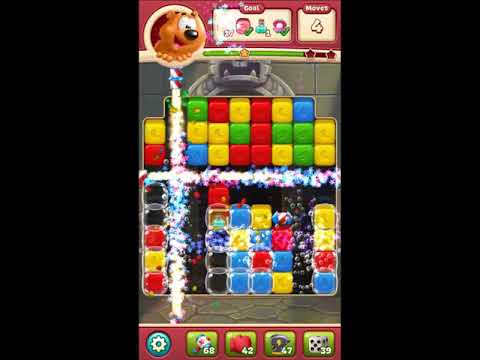 Toon Blast Level 2806 - NO BOOSTERS 🐻🐺🐱 | SKILLGAMING ✔️