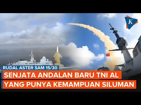 Rudal Aster 15/30, Senjata Andalan di Kapal Baru TNI AL
