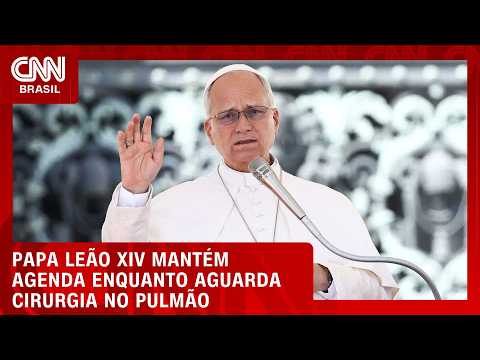 Papa Leão mantém agenda enquanto aguarda cirurgia para retirar nódulo | LIVE CNN