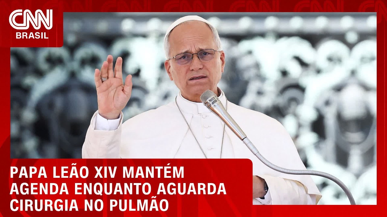 Papa Leão mantém agenda enquanto aguarda cirurgia para retirar nódulo | LIVE CNN