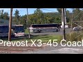 Trailways Kingston, Prevost Coach Model X3-45 And Catskill Mountain Railroad’s Flyer! 9/25/2022