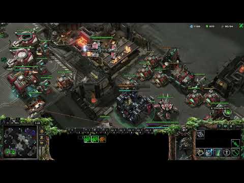 TVZ Ghost into BC into Mech Play Cheese Terran VS Zerg Starcraft 2