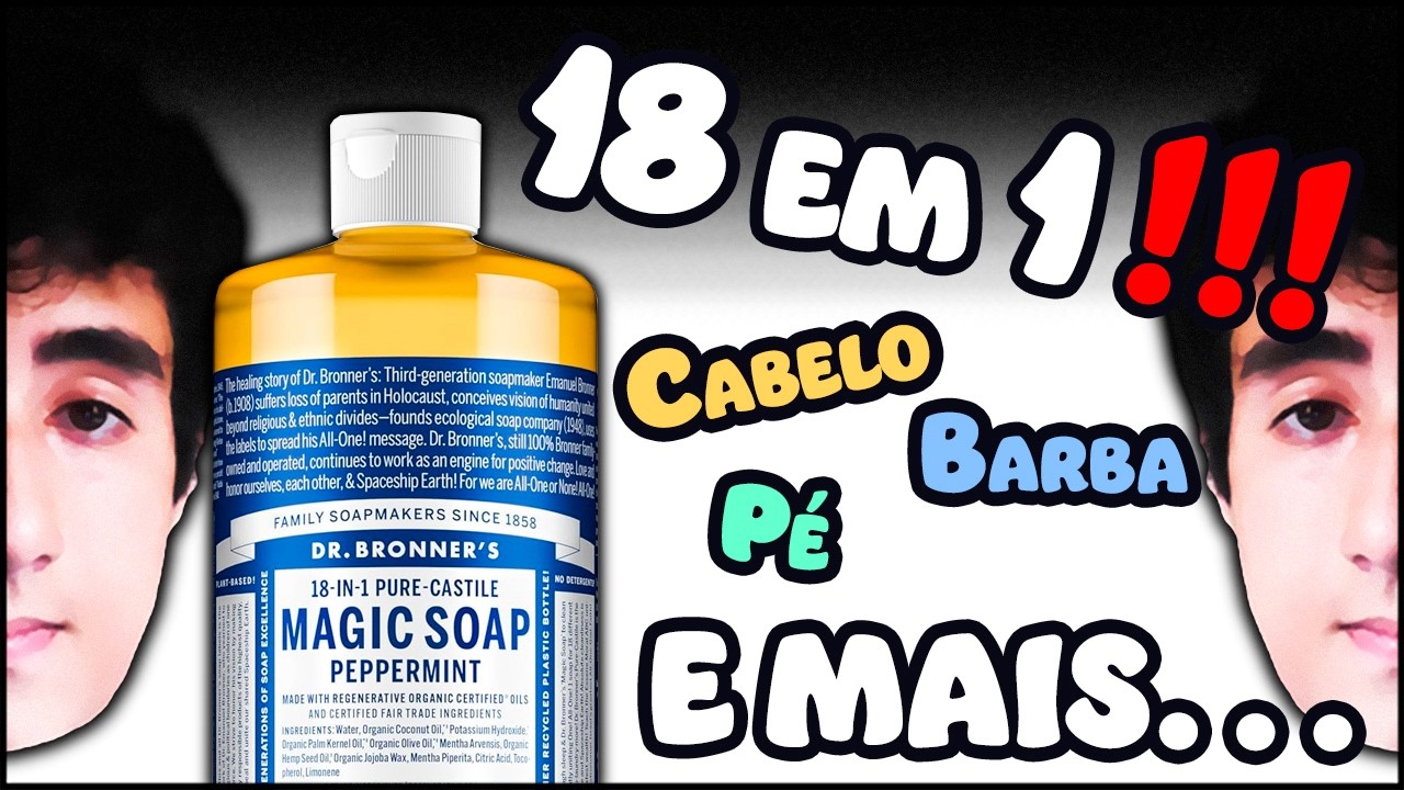 Um Sabão 18 EM 1 🧼