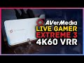 New AverMedia Live Gamer Extreme 3 - 4K60 VRR Capture Card Overview & Giveaway!