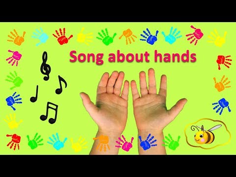 Songs for kids children toddlers: song about hands teaching good manners to children