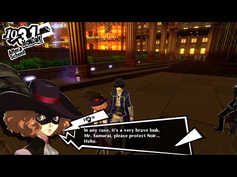 Persona 5 - Haru Costume Dialogue (ENG)
