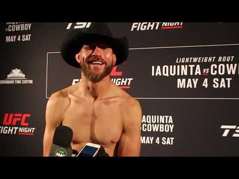 UFC Ottawa: Cowboy Cerrone Recounts Slow Start, But Finishes Night Smiling