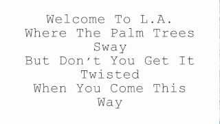 King Lil G - Welcome To LA (With Lyrics On Screen)-Lost In Smoke- 2013