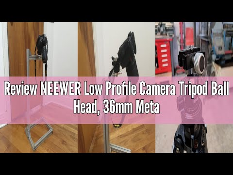 Review NEEWER Low Profile Camera Tripod Ball Head, 36mm Metal Panorama Ball Head Compatible with Arc