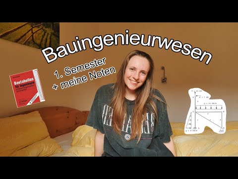 Civil Engineering Studies / This is how the first semester went / Subjects + my grades!!!🥲