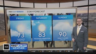 Fantastic Friday in the weather forecast for Maryland