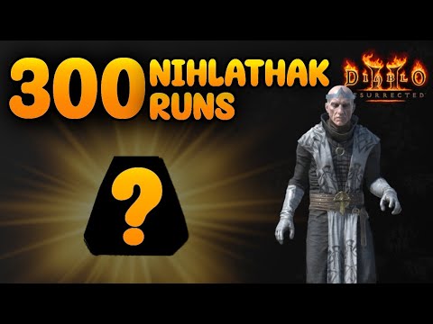 EASY High Value Runes - Nihlathak Key Runs