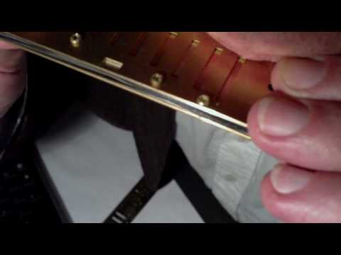 gapping close up - harmonica customization - overblow.com