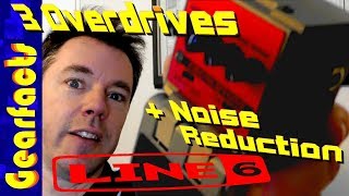 Video thumbnail for Line 6 Crunchtone: Three Overdrive pedals in one PLUS noise reduction by Gearfacts