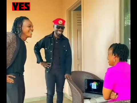Bobi Wine meets famous tiktoker Jose Chakala