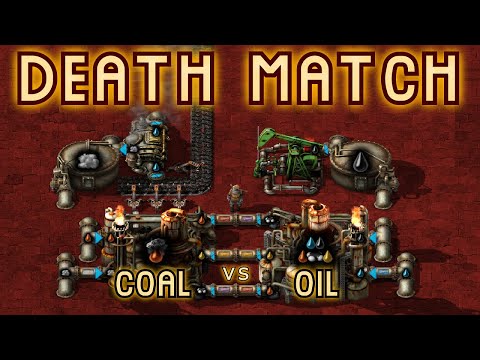 DeathMatch: [INFINITE OIL] vs [COAL LIQUEFACTION] // Factorio: The Ultimate DeathWorld Challenge #14