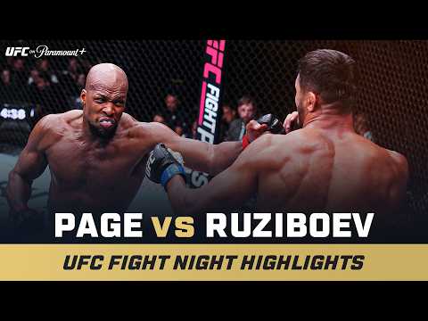 Video: UNANIMOUS DEC 👀 | Michael Page vs. Nursulton Ruziboev | UFC Fight Night Mini Fight Highlights
