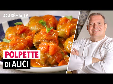 Polpette di alici con salsa al pomodoro di Antonio Sorrentino: classico napoletano senza tempo
