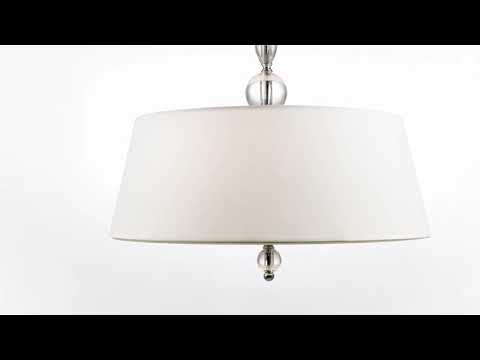 Lampa wisząca Cancun P04981WH - intelin.pl