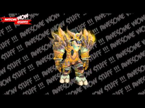 WoW Tier 13 - Warrior  (Tauren) Preview HD