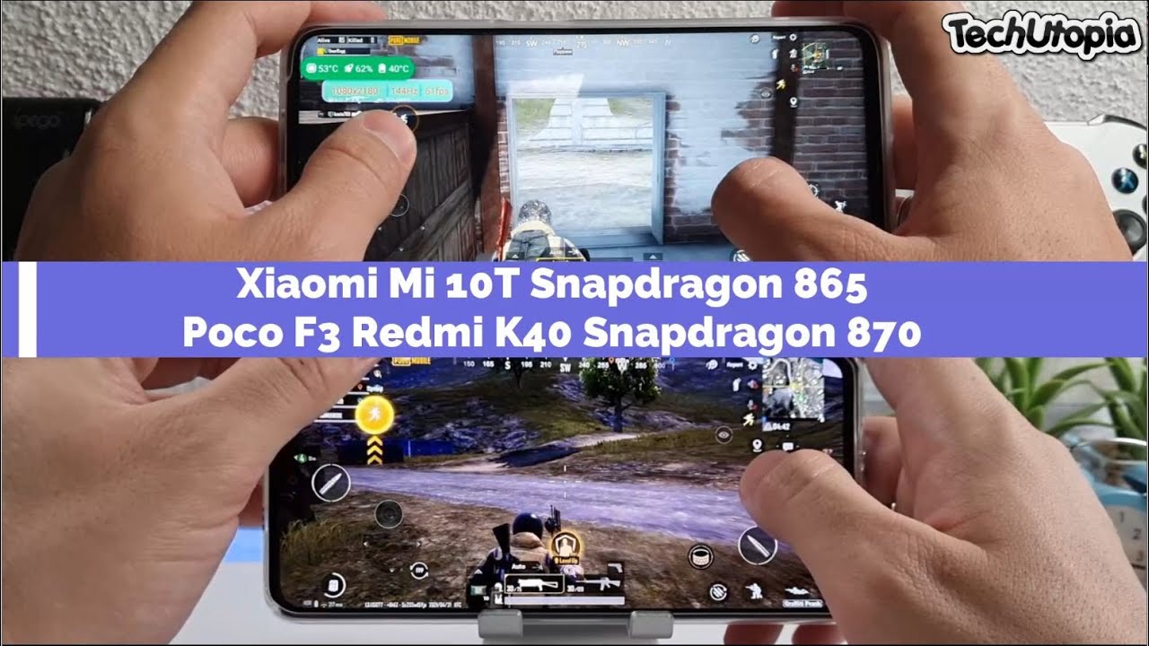 Snapdragon 870 vs 865 Speed test/Gaming comparison! PUBG/Antutu Poco F3/Redmi K40 vs Xiaomi Mi 10T