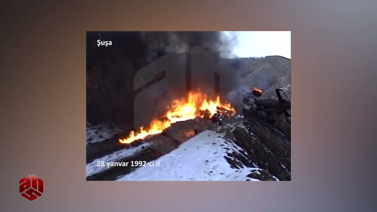 Şuşaya uçan son Azərbaycan vertolyotu VİDEO