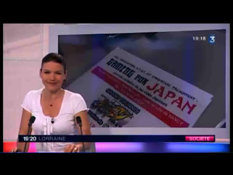 Gaming For Japan - France 3 Lorraine 23/04/2011