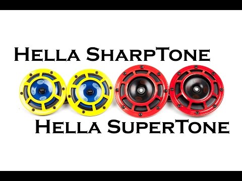 Hella Sharptone vs Hella Supertone Sound Comparison