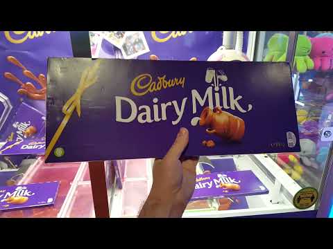 Arcade Huge Candy Bar Win!!! Clena Flex (BANDAI NAMCO) - Dairy Milk 850g