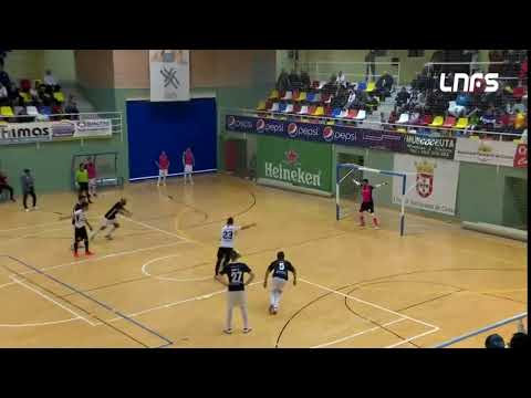 Gol Victor Cachón (1-0) Unión Africa Ceuti - Soliss Talavera. J11, 2Div. LNFS