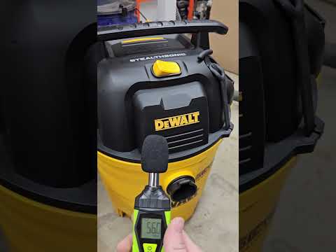 Ridgid vs. DeWalt Stealthsonic shop vac dB...awesome!! #dewalt #ridgidtools #ridgid #tools