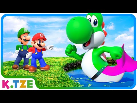 Yoshi MAGICALLY Became a MERMAID 🧜‍♀️😍 Super Mario Odyssey Story