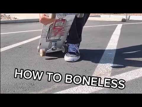 How To Boneless On A Skateboard #shorts