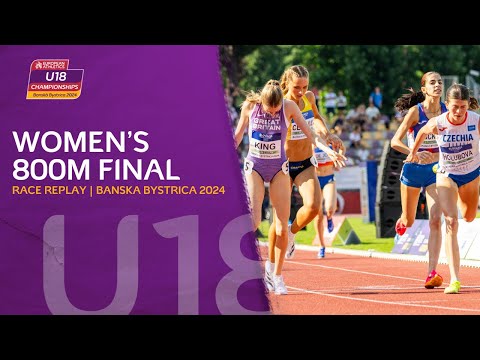 Home straight BATTLE! ⚔ Women's 800m final replay | Banska Bystrica 2024