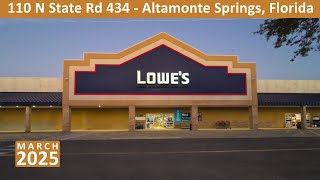 Lowe's at 110 N State Rd 434 in Altamonte Springs, Florida - Lowes Home Improvement Store 604