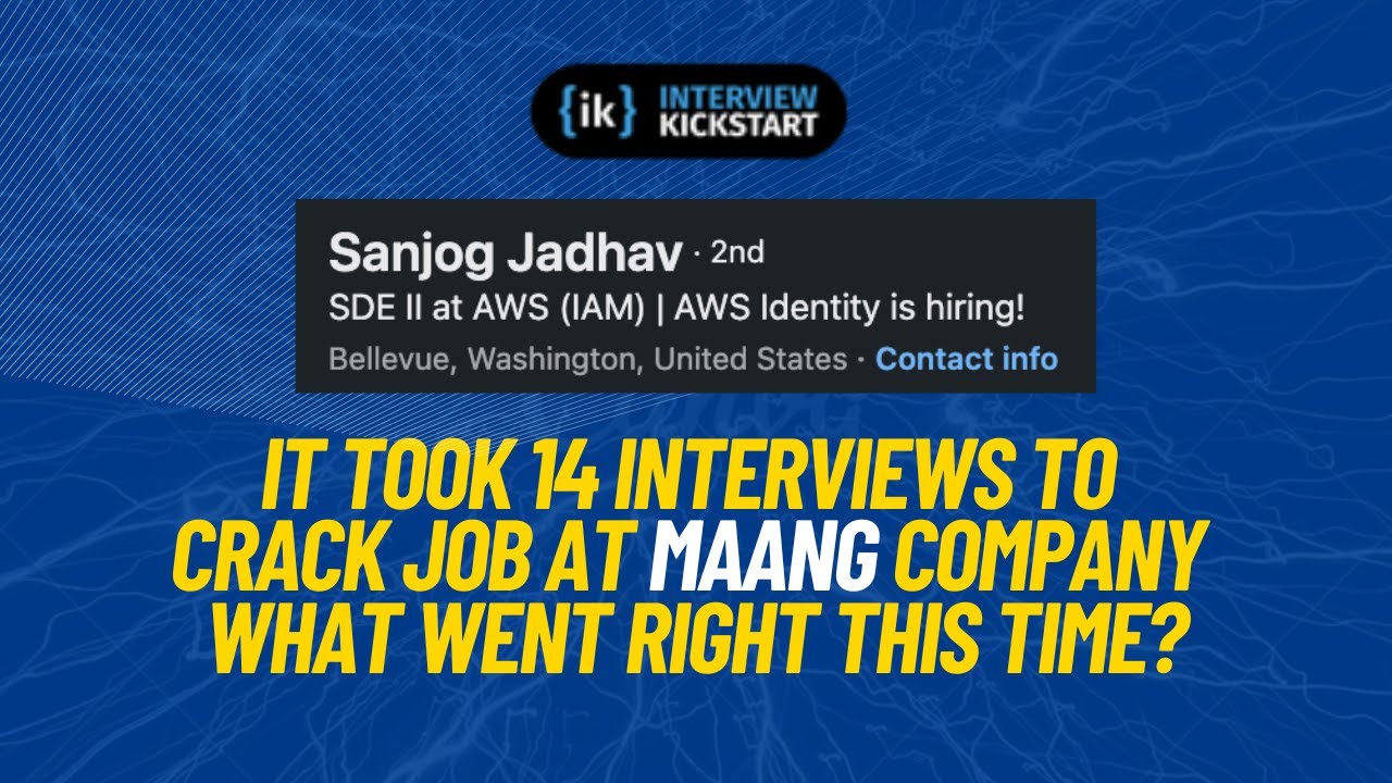 Software Development Engineer cracked Job at AWS (Amazon Web Services) on his 14th Attempt.