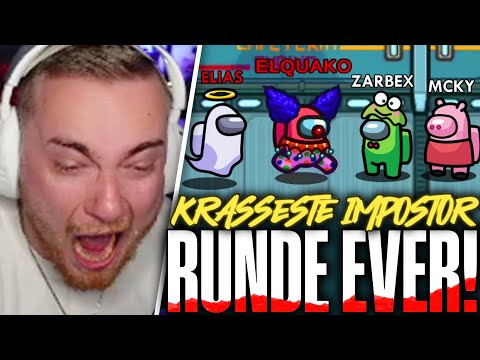 1 vs. 7! 🔥 DIE VERRÜCKTESTE IMPOSTOR RUNDE EVER! 😱 AMONG US mit ELI, ZARBEX, MERT... | SolutionPlayz
