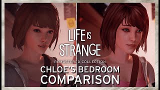Official Cutscene Comparison - Life is Strange: Remastered Collection (Chloe's Bedroom Scene)