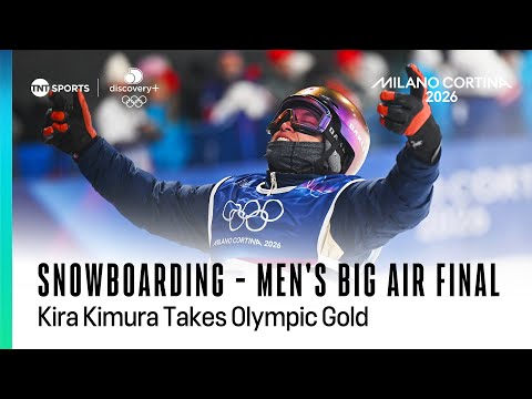 Kira Kimura takes home the GOLD for Japan 🏅 | Winter Olympics 2026