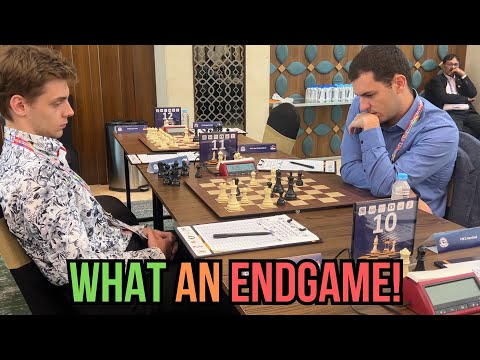 Can Queen and Rook combo defeat Two Rooks+ Bishop? Michal vs Luka | World Juniors 2024