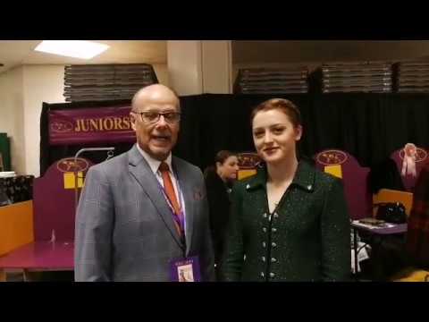 Mary Claire Ctibor, JH representative of USA at Crufts 2019