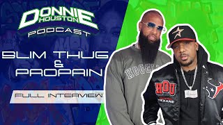 Slim Thug &amp; Propain: New "Double Cup" Movie and Album, How They First Met, Restoring Houston Pride