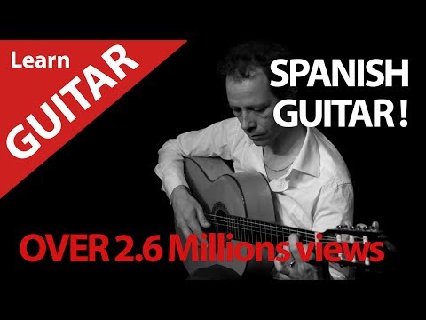 2.5 MILLIONS VIEWS VIDEO ! SPANISH GUITAR LEARN HOW TO PLAY MALAGUENA FLAMENCO Video