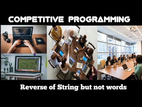 7 Reverse of String but not Words