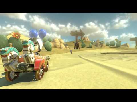 Wii U - Mario Kart 8 - (GCN) Dry Dry Desert