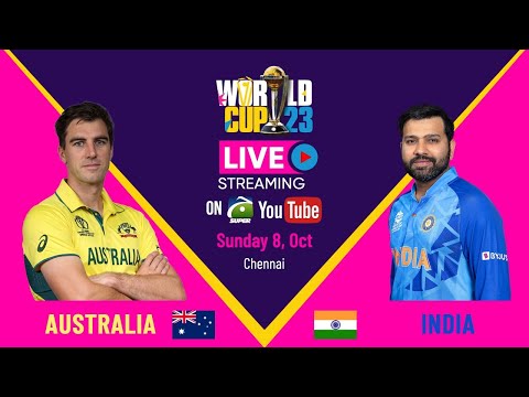 🔴ICC World Cup 2023 | Live Score | India vs Australia | 5th Match | IND vs AUS | Chennai | 08 OCT 23