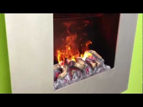 bergamo Galileo: Opti Myst Wandkamin / Elektrokamin