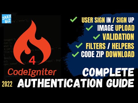 Codeigniter 4 authentication example | Complete login System [Easiest way] 2022